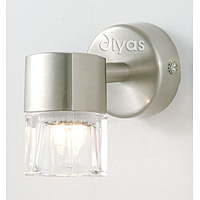 Unbranded DIIL20080 - Satin Chrome Wall Spot Light