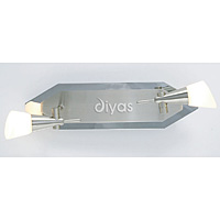 Unbranded DIIL20101 - Satin and Polished Chrome Wall Spot Light