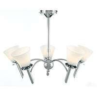 Unbranded DIIL20202 - 5 Light Polished Chrome Ceiling Light