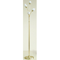 Unbranded DIIL20554 - Satin Brass Floor Lamp
