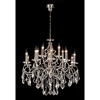 Unbranded DIIL3031105 - 15 Light Crystal and Chrome Chandelier