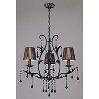 Unbranded DIIL40023 - 3 Light Black Hanging Light