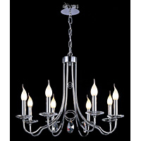 Unbranded DIIL40038 - 8 Light Polished Chrome Hanging Light