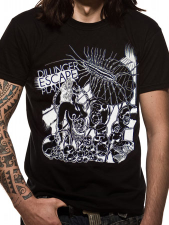 Unbranded Dillinger Escape Plan (Bug) T-shirt krm_685