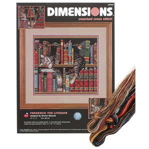 Dimensions Counted Cross Stitch Kit- Frederick the Literate