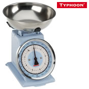 Diner Blue Spring Scales 4kg/8lb by Typhoon