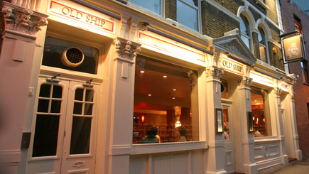 Unbranded Dining for Two at The Old Ship