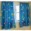 Unbranded Dinosaur Curtains - Blue (54 Drop)