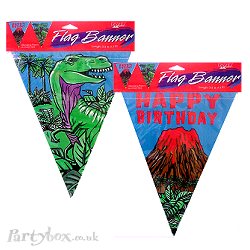 Dinosaur flag banner - 12