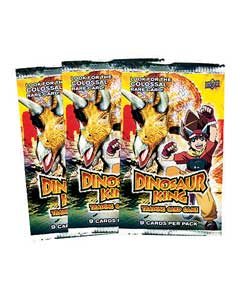 Unbranded Dinosaur King Booster 3 Pack