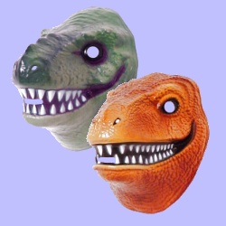 Dinosaur mask - assorted