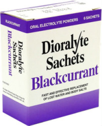 Dioralyte Sachets Blackcurrant 6x