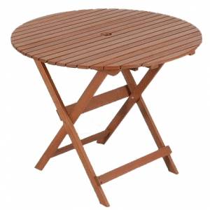 Unbranded `Directors` 90cm Diameter Bistro table