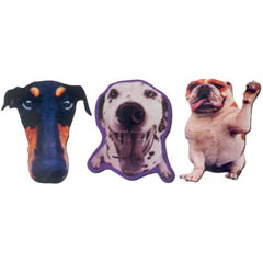 Unbranded DISC Fridge Magnets - Dog Face Styles