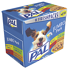 Unbranded DISC Pal Pouch Jumbo 300g x 8 (Bulk Pack 3)