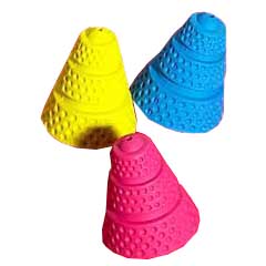 Unbranded DISC Rubber Cone Toy Small 08/929