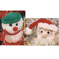 Soft catnip-filled fleecy toys which rattle merrily to entice your cat.  Each toy comes with its own