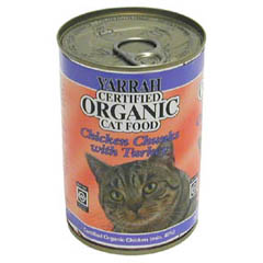 Unbranded DISC Yarrah Organic Cat Food 400g Can