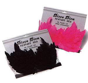 Unbranded Disco Diva Feather Bra