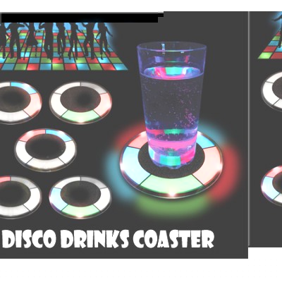 Unbranded Disco Drinks Coasters