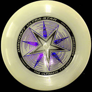 The Discraft Ultra Star Glow In The Dark is the official disc of the Ultimate Players Association Ch