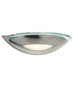 Unbranded Discus Wall Light - Satin Nickel