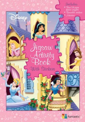 Disney Princesses Jigsaw Activity Book- Funtastic Publishing