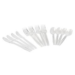Unbranded Disposable White Forks (100/bx)