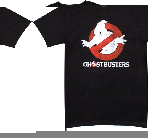 You neednt ever be afraid of no ghosts with this frankly amazing mens Ghostbusters T-Shirt which...w