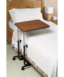 This handy and economical over-bed table is ideal for use in the bedroom or the lounge and comes