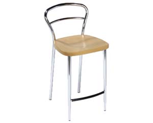 Unbranded Divan satin stool 65h