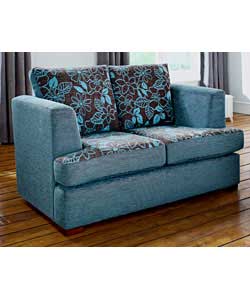 Divano Bello Collection - Mimosa Regular Sofa Blue & Brown