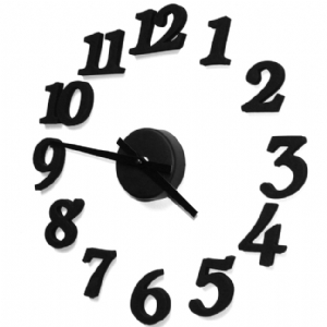 Unbranded DIY Clock - Black