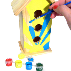 Unbranded DIY Paint Your Own Bird House