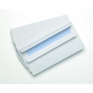 Unbranded DL Recycled White Envelopes