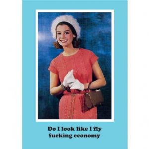 Unbranded Do I Look Like I Fly F*cking Economy?