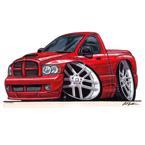 Dodge Ram - Red Kids T-shirt