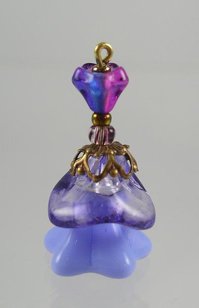 Doll House Miniature Millefiori Minaret Crystal