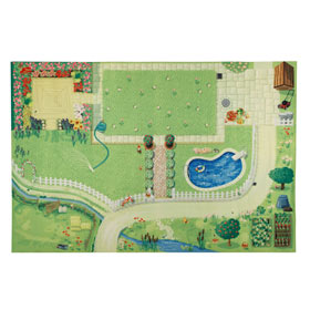 Unbranded Doll` House Playmat