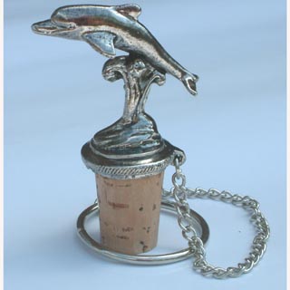 Dolphin Bottle Stopper