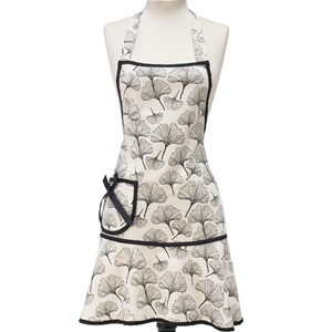 Unbranded Domestic Goddess Apron - Ginkgo Leaf