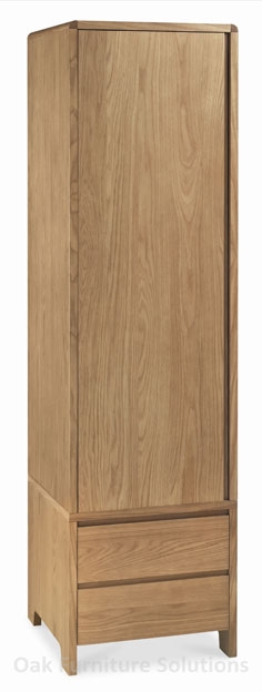 Unbranded Domino Oak Single Wardrobe