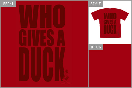 Unbranded Donald Duck (Who Gives A Duck) T-shirt cid_3612TSC