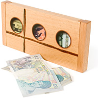 Before giving money as a gift, place your moolah in this seemingly impenetrable cooler. Recipients w