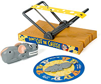 Have you ever wondered how thrilling it would be to nibble through a strip of cheese on a mousetrap?