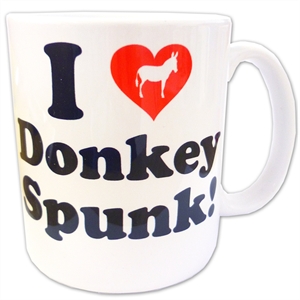 Unbranded Donkey Spunk Offensive Mug