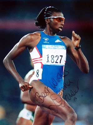 Unbranded Donna Fraser signed Sydney Olympics photo