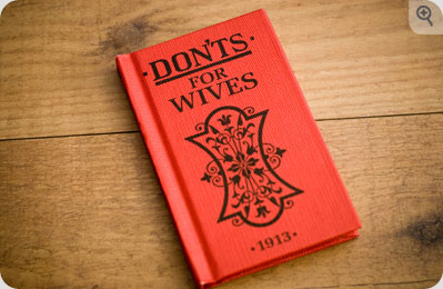 Unbranded Dons for Wives Gift Book