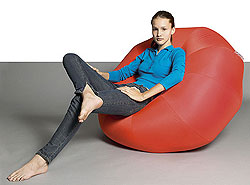 Donut Bean Bag - Red