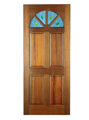 DOOR HARDWOOD CAROLINA DIAMOND GLAZED 78x30
